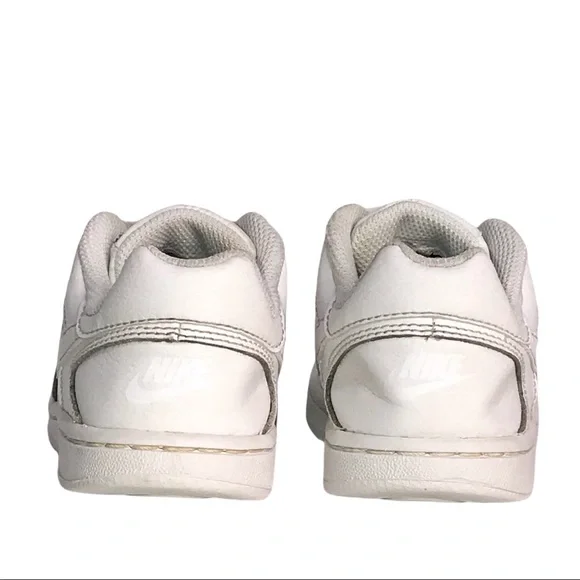 Nike Son Of Force White On White Leather Low Top Sneakers - Picture 7 of 10